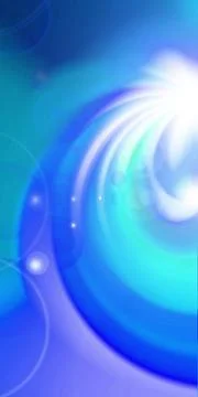 Abstract vortex lines and circles Foto stock