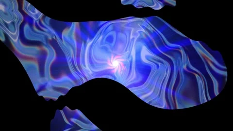 Abstract vortex liquid light Stock Footage 255007551