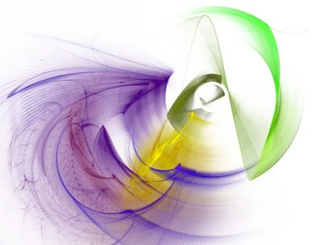 Abstract vortex psychedelic multicolored background Illustrazione stock