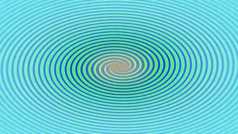 Abstract vortex spiral background loop, hypnotic psychedelic motion wave desi Stock Footage 333442363
