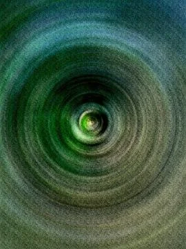 Abstract Vortex Spiral Tunnel Texture in Teal and Blue With Grainy Depth an.. イラスト素材