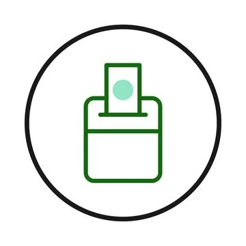 Abstract voting concept illustration showcasing democracy participation and.. 스톡 일러스트
