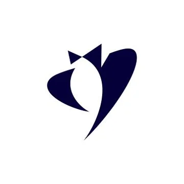 Abstract waitress sign Stock Illustration