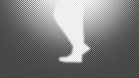 Abstract Walk Animate 動画素材 114433506