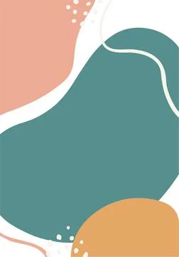 Abstract wall arts handmade vector collection. Background vector Ilustration. Stock Illustration