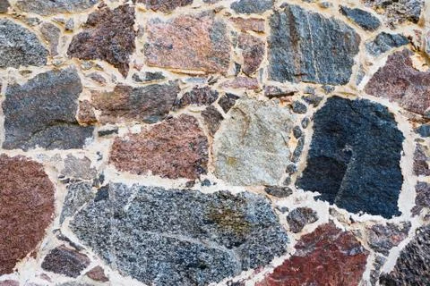 Abstract Wall Background. Rough Textured Old Stone Wall Wallpaper Stock Photos