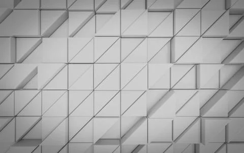 Abstract wallpaper, consisting of triangles 3d render illustration Stock Illustration