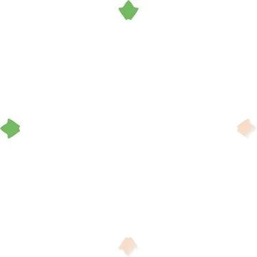Abstract wallpaper with different elements イラスト素材