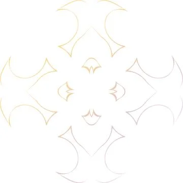 Abstract wallpaper with different elements Stock Illustration