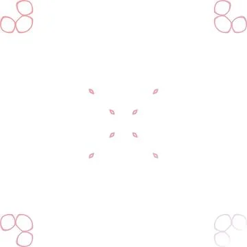 Abstract wallpaper with different elements Illustrazione stock