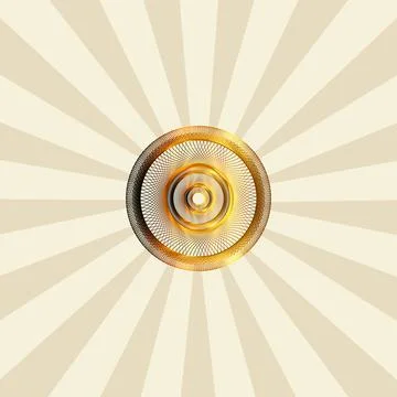 Abstract wallpaper generative art object vector Stock Illustration