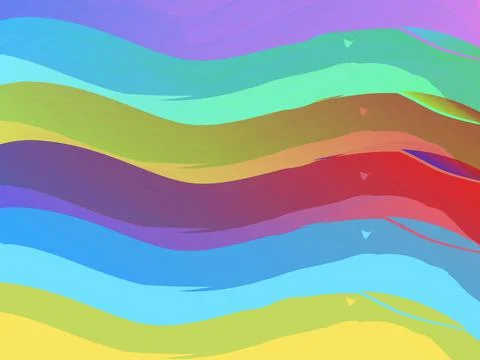 Abstract wallpaper ink brush Stock Illustration