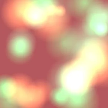 Abstract Warm Bokeh Background with Soft Glowing Orbs and Defocused Light E.. Stock Illustration