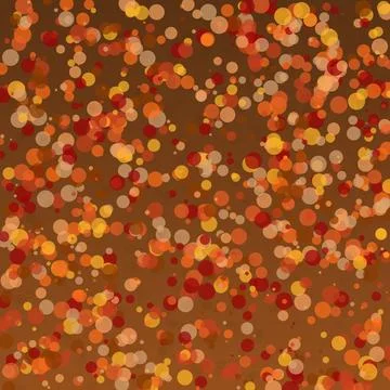 Abstract warm circular pattern background autumnal gradient Stock Illustration