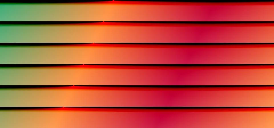 Abstract Warm Color Gradient Horizontal Bands Background イラスト素材