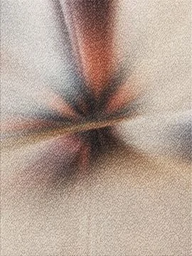 Abstract warm composition with sand-like texture, sunburst rays and subtle .. Stock Illustration