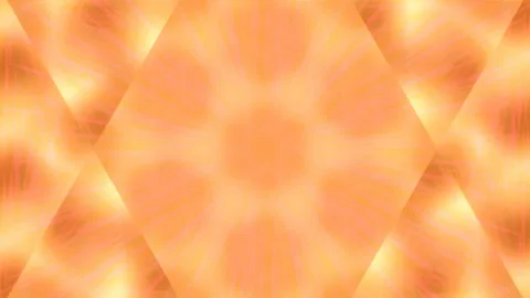 Abstract warm glowing light background, smooth orange and gold bokeh gradient Stock Footage 339490084