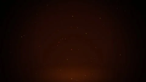 Abstract Warm Glowing Particle Background Stock Footage 347629014
