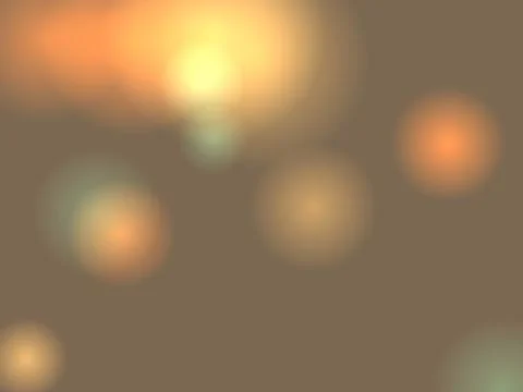 Abstract Warm Golden Bokeh Background with Soft Out of Focus Light Bubbles .. 스톡 일러스트