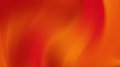 Abstract Warm Gradient Background with Bold Red Orange Curves and Dynamic Liquid Stock Footage 335916627