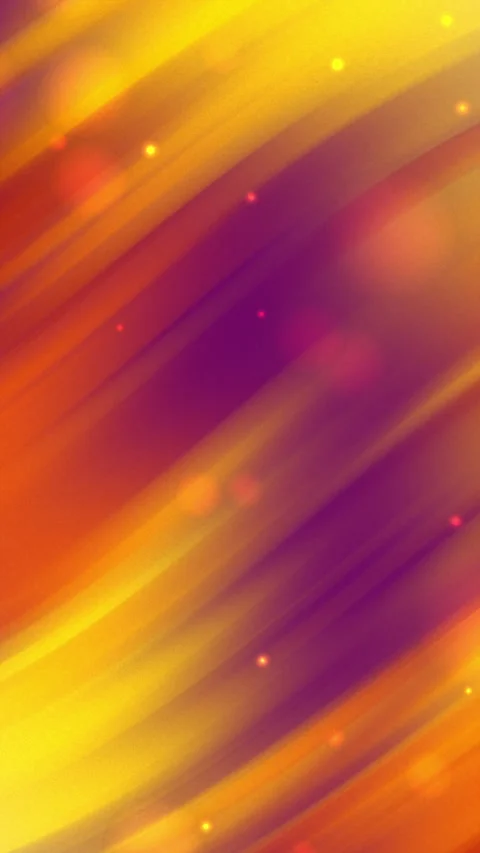 Abstract Warm Gradient Diagonal Streaks with Bokeh Particles Motion Background Video stock 340512618