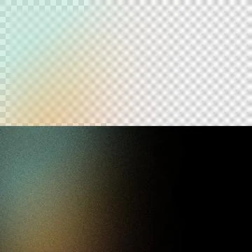 Abstract Warm Light Gradient Overlay Isolated on Transparent Background PNG Stock Illustration