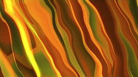 Abstract Warm Liquid Waves Background 4K Stock Footage 343660601