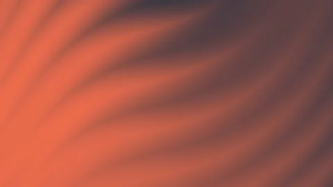 Abstract warm orange and red flowing wave pattern background Stock Footage 335943981