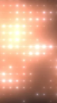 Abstract warm orange background with glowing light points, soft flares, and.. Stock Illustration