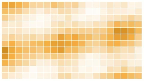 Abstract Warm Orange Square Grid Animation Background Stockbeeldmateriaal 333185795
