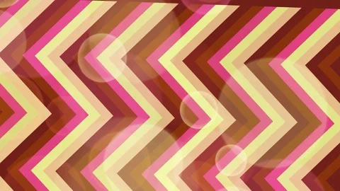 Abstract Warm Pink Chevron Pattern with Bokeh Vidéo 332126525