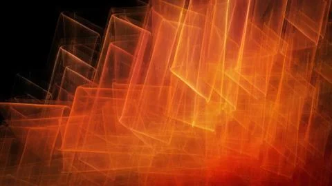 Abstract warm saturated colors Stock Illustration