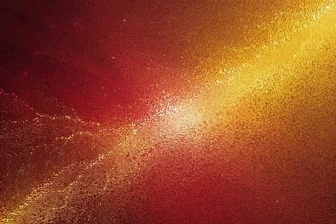 Abstract Warm Textured Background With Red And Golden Yellow Gradient Light Illustration