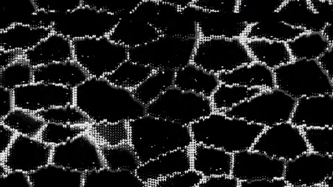 Abstract Warp Noise Loop Landscape Stock Footage 331094196