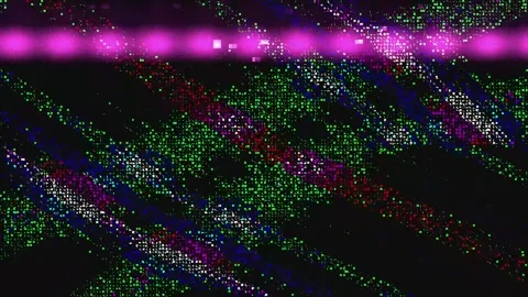 Abstract Warp Noise Loop Landscape Stock Footage 331094598