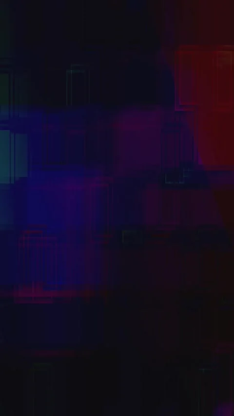 Abstract Warp Noise Loop Portrait Stock Footage 331081265