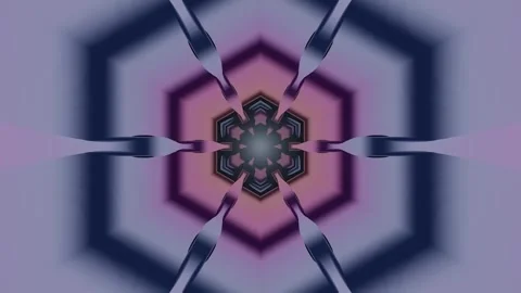 Abstract warp speed light background in seamless motion Stock Footage 342384762