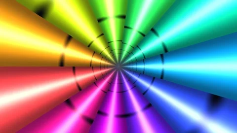 Abstract warp speed light background creates a vibrant Stock Footage 342456339