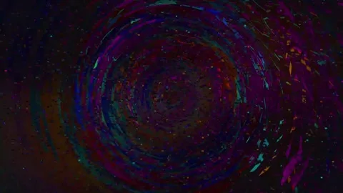 Abstract Warp Visual Background Horizontal Stock Footage 331094440