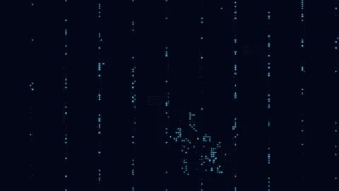 Abstract Warp Visual Background Horizontal Stock Footage 331097622