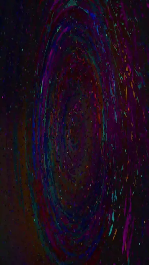 Abstract Warp Visual Background Portrait Stock Footage 331094448