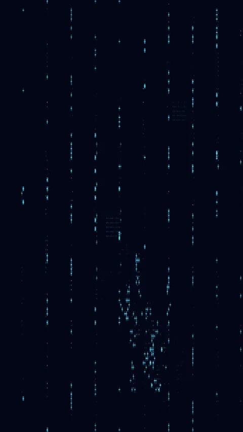 Abstract Warp Visual Background Portrait Stock Footage 331097700