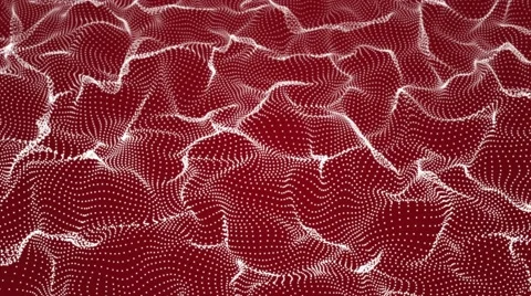 Abstract warp wrap around background red Video stock 62393318