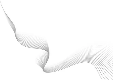 Abstract warped Diagonal Striped Background. Vector curved twisted slanting Illustrazione stock