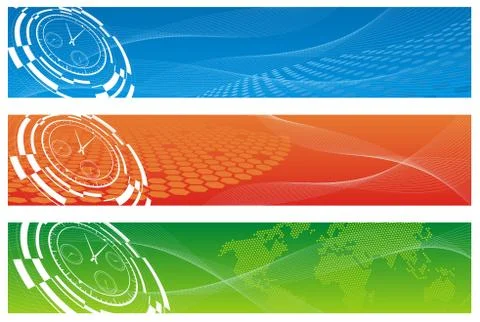 Abstract watch background Stock Illustration