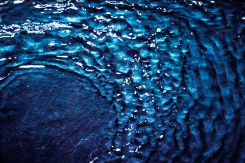 Abstract water background - environment and natural elements concept Foto stock
