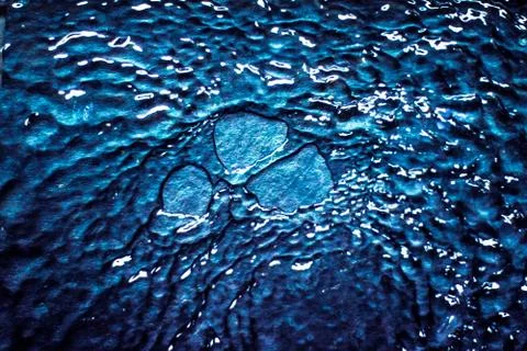 Abstract water background - environment and natural elements concept Stock Photos