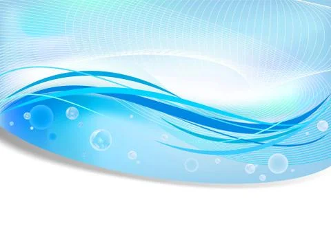 Abstract water background. Illustrazione stock