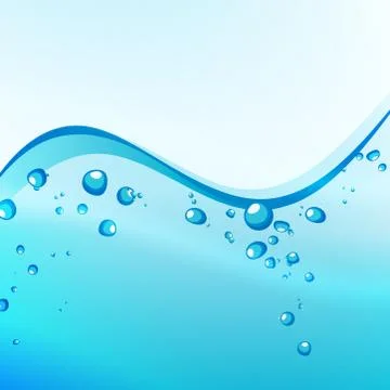 Abstract water background Stock Illustration