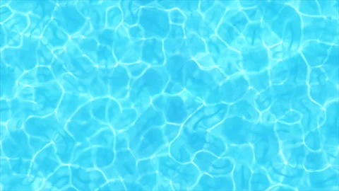 Abstract water background, light blue water surface with ripples and reflections Stock Footage 339737040
